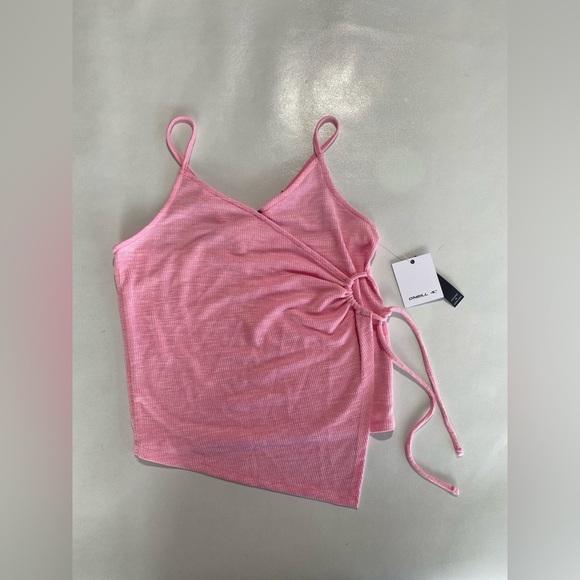 NEW Size S O'Neill Women's Knit Tank NILI TANK Skimmer Length Fit Pink $39.50 - Picture 3 of 9